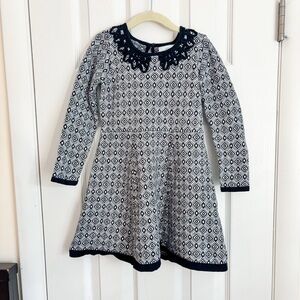 Hanna Andersson Cotton Merino Wool Sweater Dress